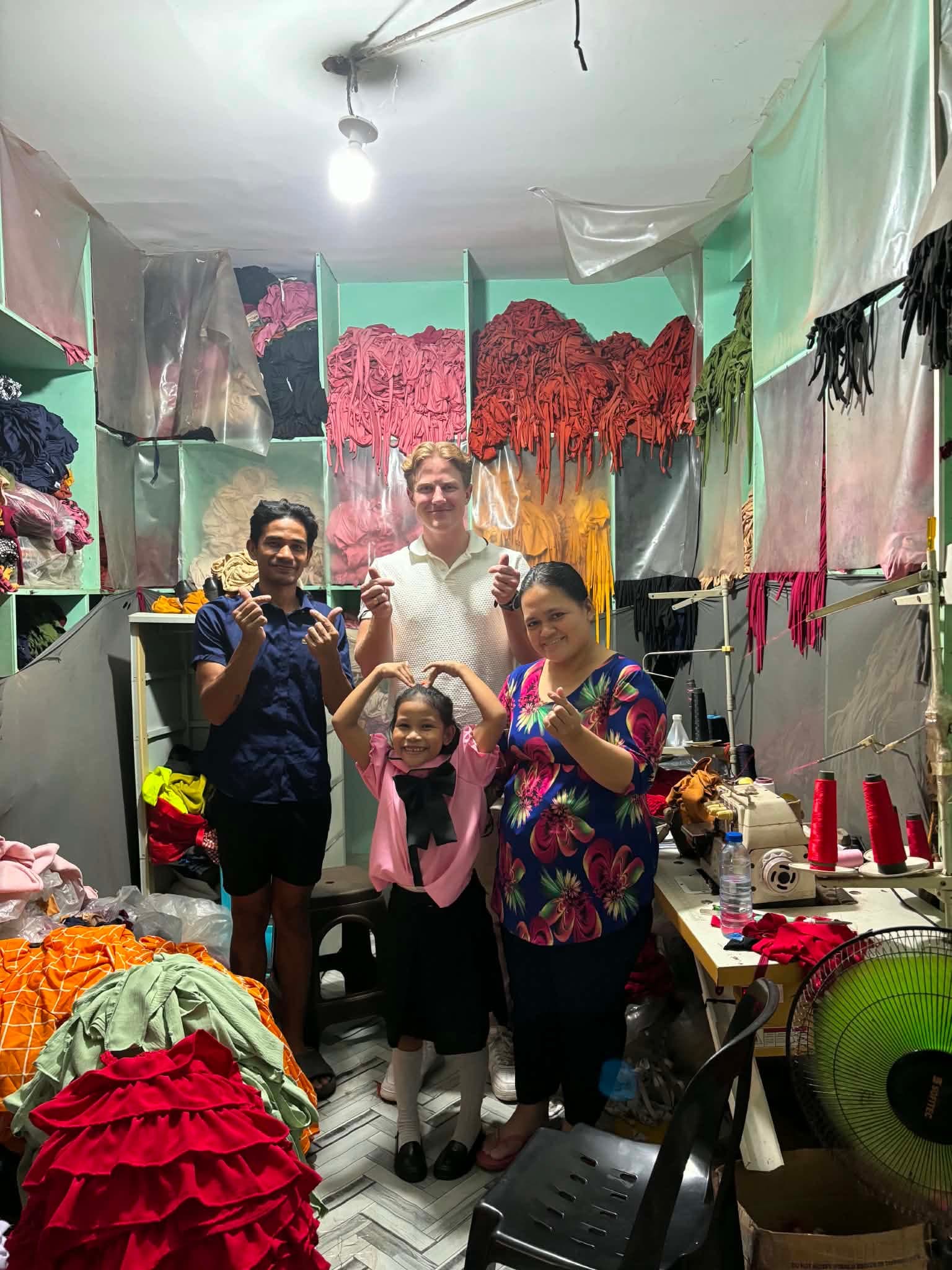 Angel and Nicolas at KEA Learning Hub in Taytay, the Philippines